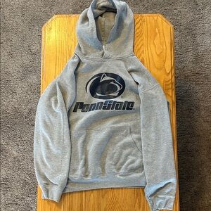 Gray Penn State Hoodie